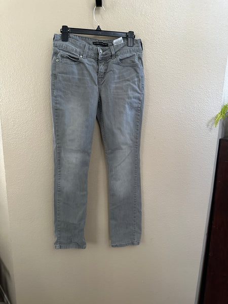 Levis 526 Slender Straight Gray Jeans