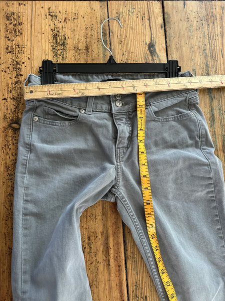 Levis 526 Slender Straight Gray Jeans