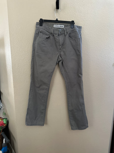 Express Jeans Men's Gray Pants