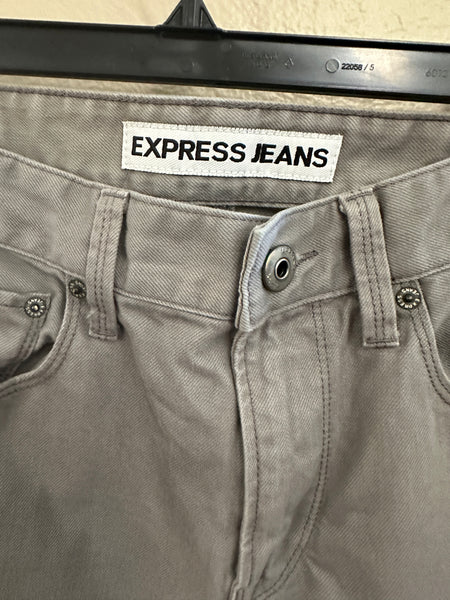 Express Jeans Men's Gray Pants