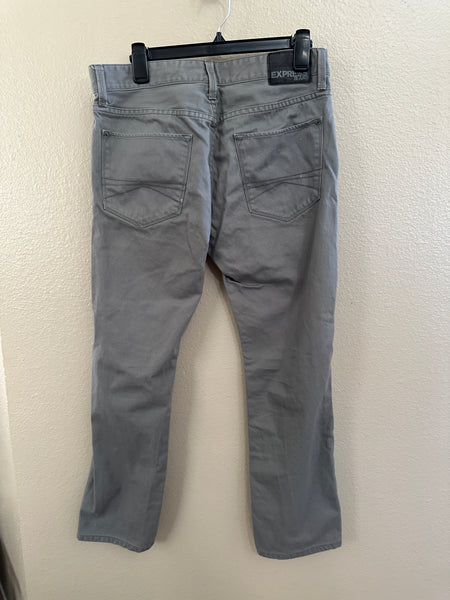 Express Jeans Men's Gray Pants