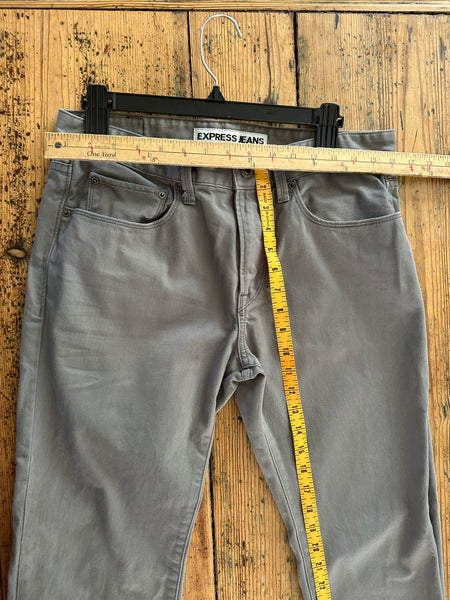 Express Jeans Men's Gray Pants