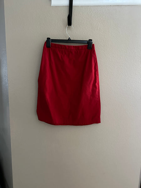 Eddie Bauer Red Skirt