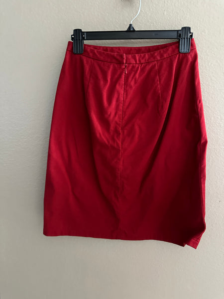 Eddie Bauer Red Skirt