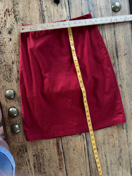 Eddie Bauer Red Skirt