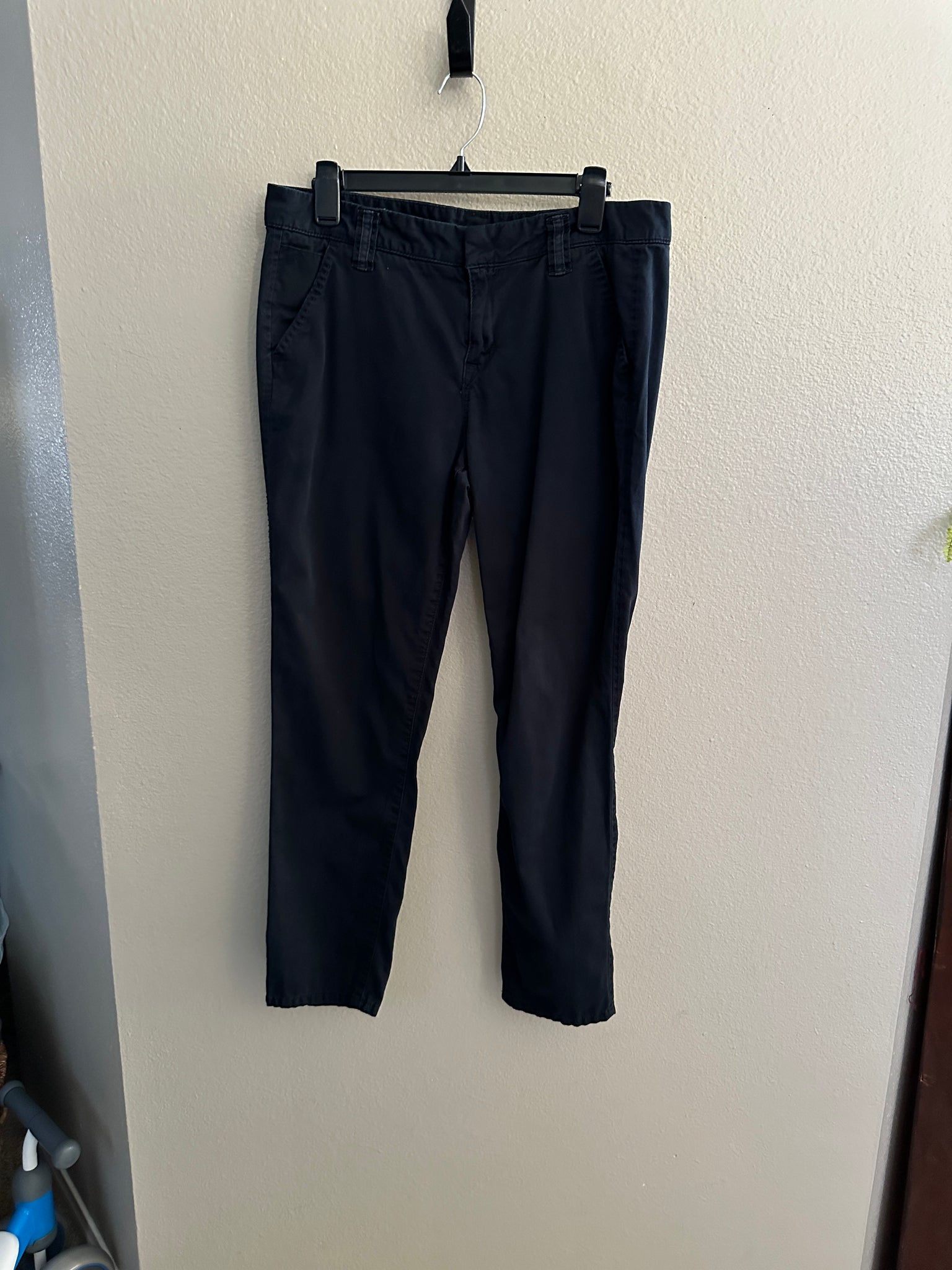 JCP Boyfriend Chino Crop Black Pants