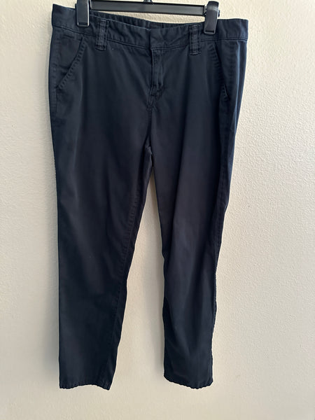 JCP Boyfriend Chino Crop Black Pants