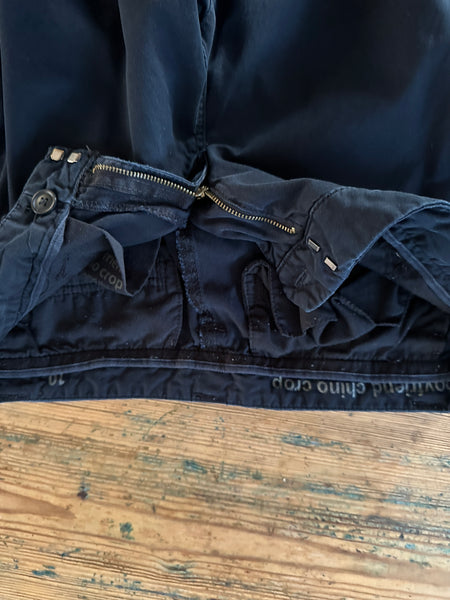 JCP Boyfriend Chino Crop Black Pants