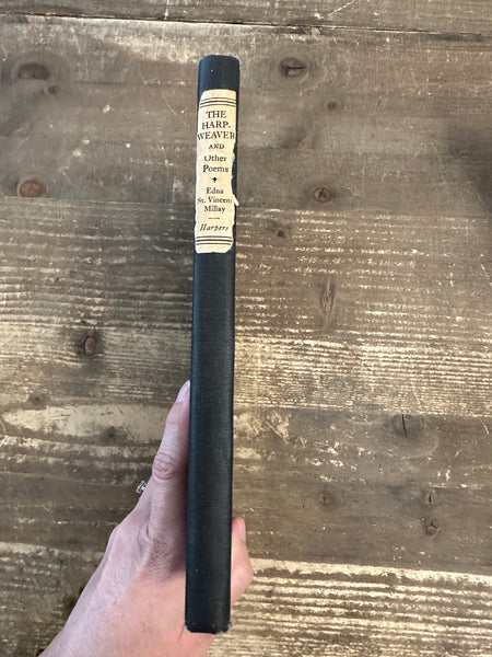 1923 the Harp-Weaver and Other Poems spine