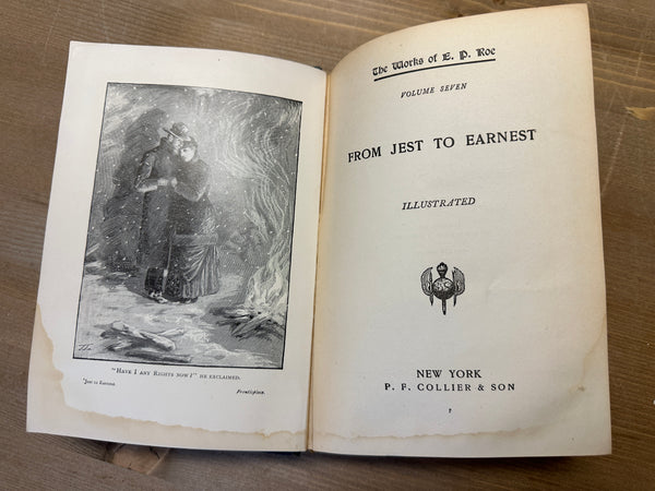 1875 From Jest to Earnest title page