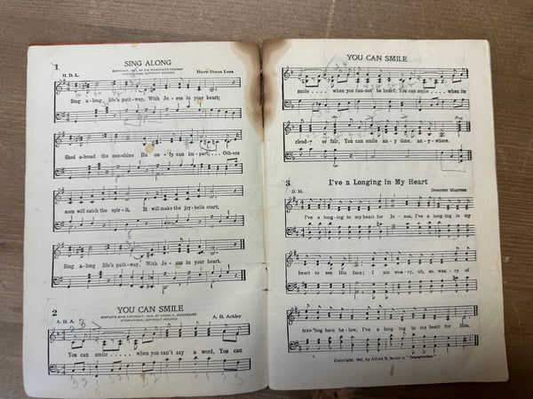 Chorus Melodies pages 1-2