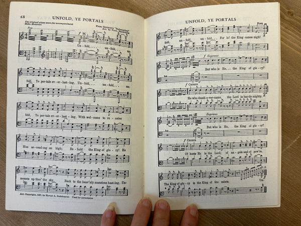 1948 Choir Favorites pages 68-69