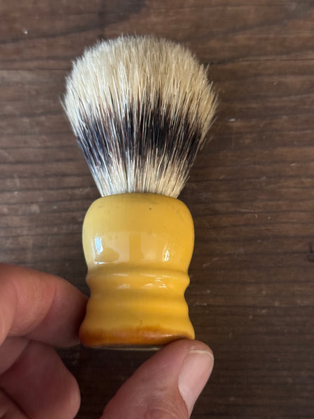 Vintage Fisker Shave Brush back