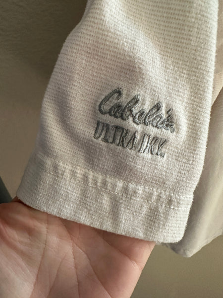 Cabelas Off White Shirt