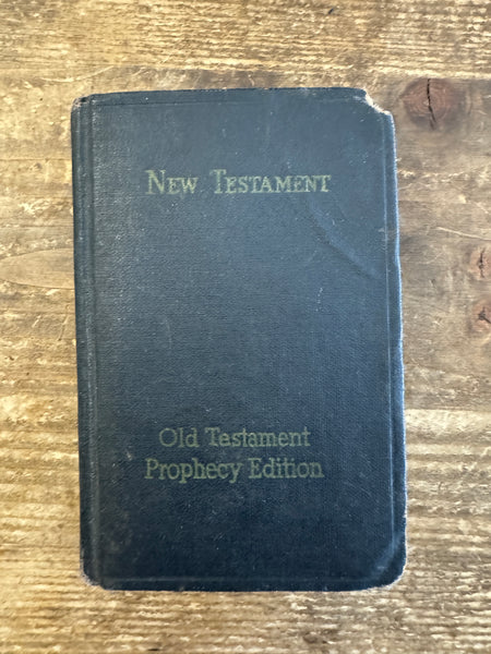 Mini New Testament Old Testament Prophecy Edition Bible