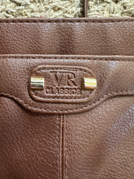 VR Classics Brown Crossbody Purse