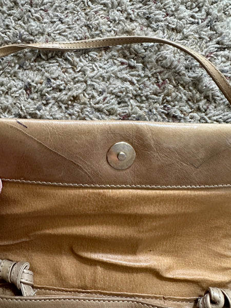 Robinsons Leather Light Brown Purse