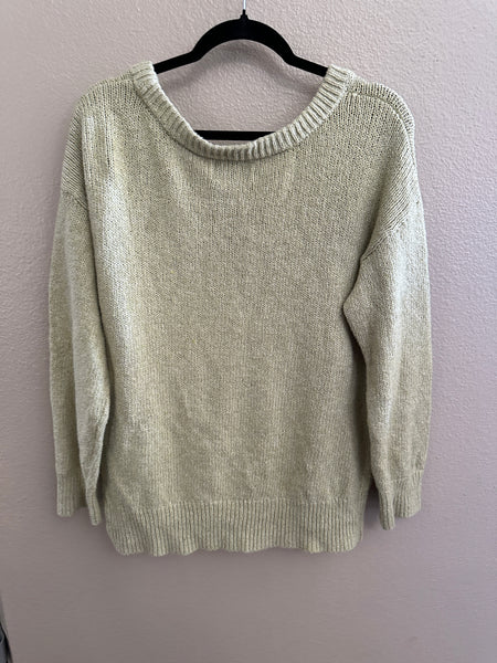 Old Navy Light Green Sweater