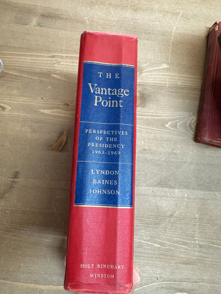 1971 The Vantage Point Book spine