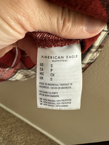 American Eagle Red Flannel