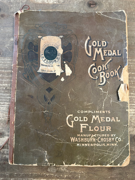Antique Gold Medal Cookbook front cover