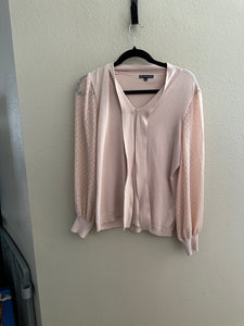 Adrianna Papell Pink Blouse