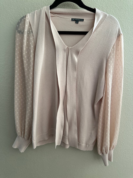 Adrianna Papell Pink Blouse