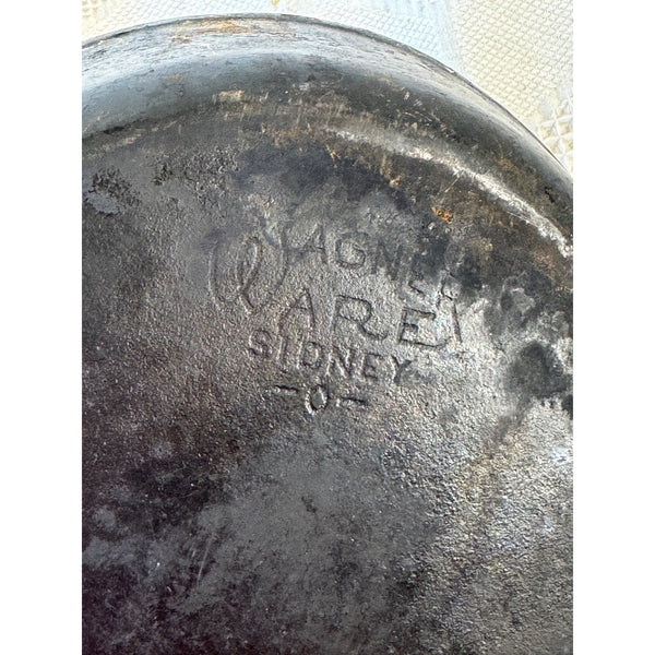 Wagner Ware Sidney Ohio Cast Iron Skillet No 6 Vintage 1940s Cookware 1056X