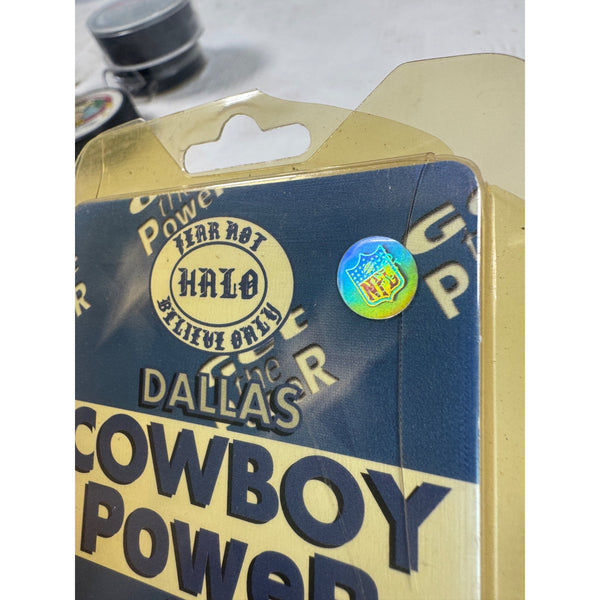Vintage Dallas Cowboys Magnetic Fan Badge Power Pin NFL Licensed 1990s NIB