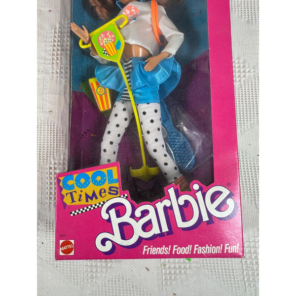 Cool Times Barbie Doll Midge 1990s Mattel Friends Food Fashion Fun 3216 NIB