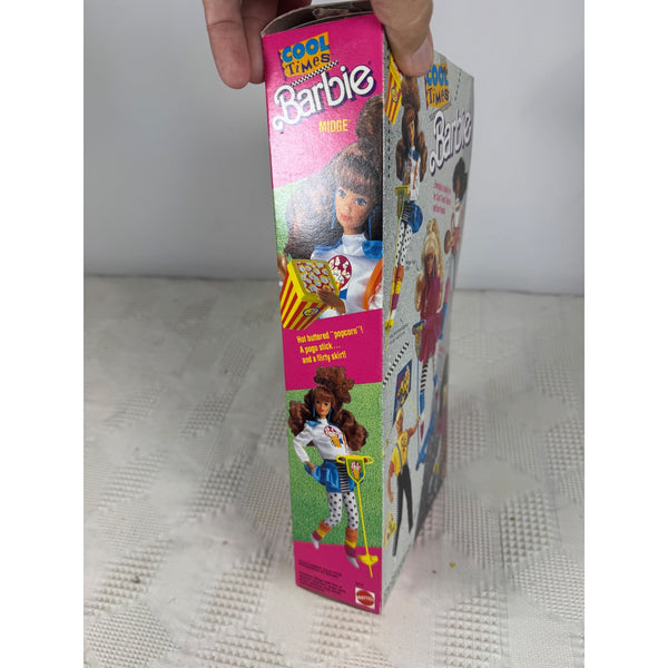 Cool Times Barbie Doll Midge 1990s Mattel Friends Food Fashion Fun 3216 NIB