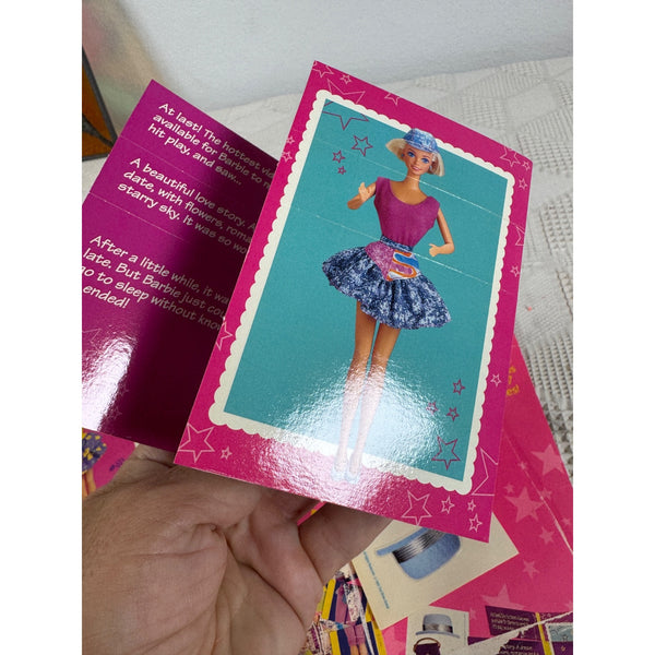 Barbie Fashion Play Cards Create a Barbie Set of Two Vintage 1990s Lot Of 2 New