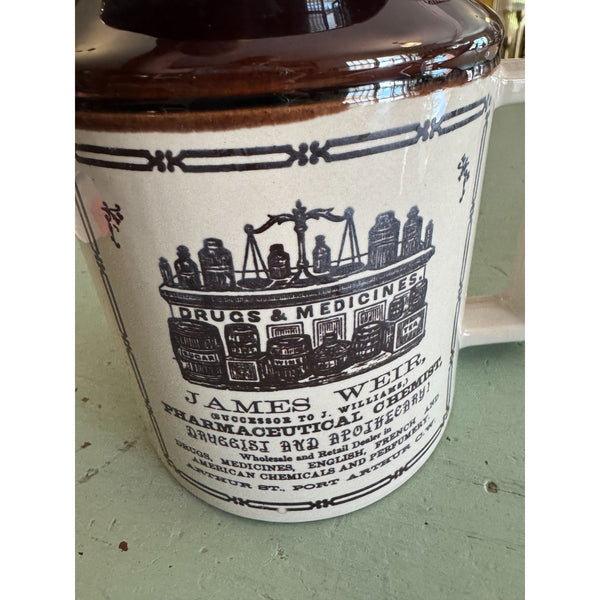 Vintage 1970s Abenakis Handcrafted Pitcher