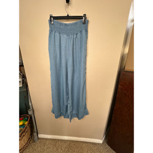 Joie Womens Blue Wide Leg pants