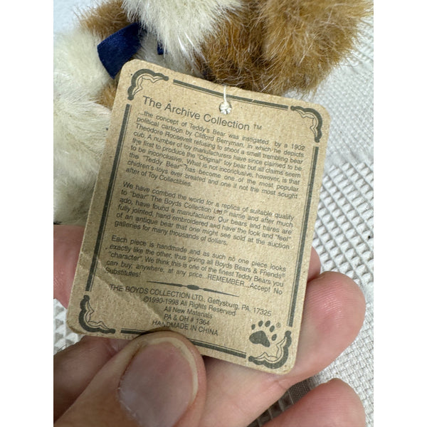 Boyds Bears Yesterdays Child Porcelain Doll "Jamie" With Plush Cat & Kitten Box