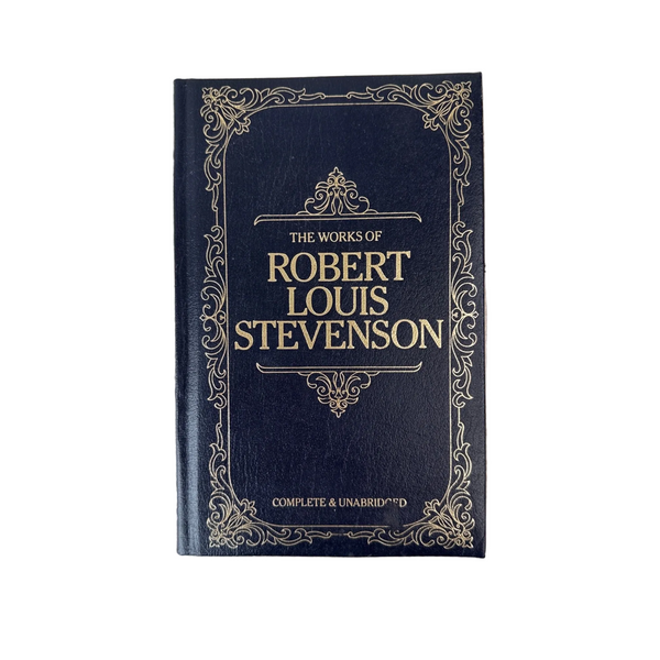 The Works of Robert Louis Stevenson Bonded Leather 1984 Complete and Unabridged 