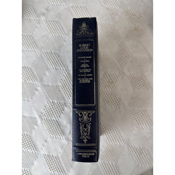 The Works of Robert Louis Stevenson Bonded Leather 1984 Complete and Unabridged