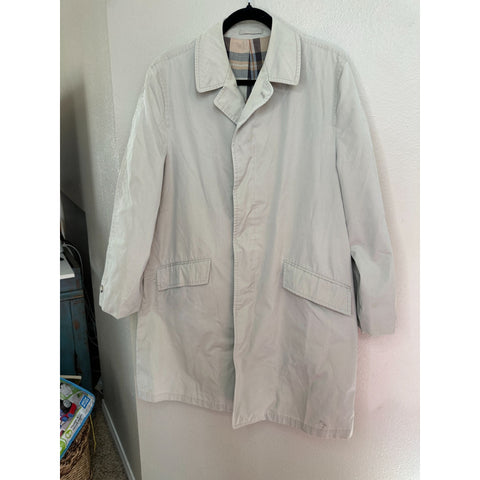 Vintage Harbor Master Mens Tan Coat
