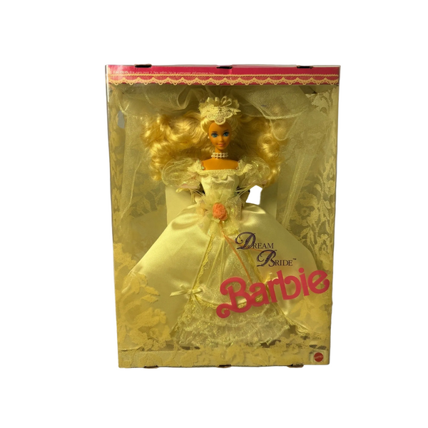 Dream Bride Barbie Doll 1991 Mattel w Satin & Lace Bridal Gown 17646 NIB