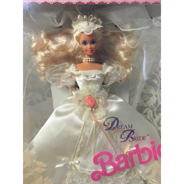 Dream Bride Barbie Doll 1991 Mattel w Satin & Lace Bridal Gown 17646 NIB