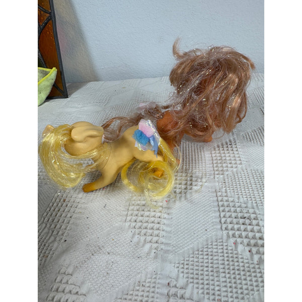 Barbie Vintage Pretty Lovin Pets Pair Candie Puppy and Mandi Puppy Figures 1994