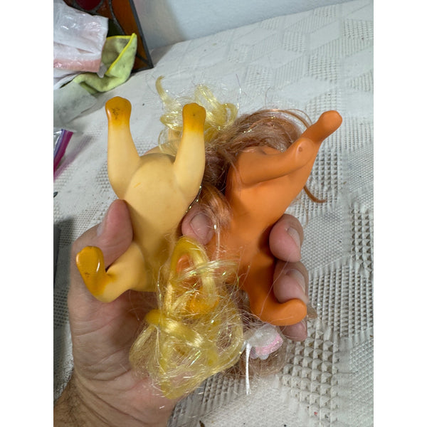 Barbie Vintage Pretty Lovin Pets Pair Candie Puppy and Mandi Puppy Figures 1994