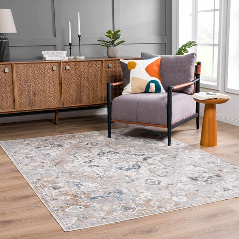 Dobry Washable Area Rug transitional