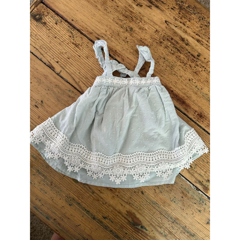 Vintage Catherine Malandrino Baby Blue Dress