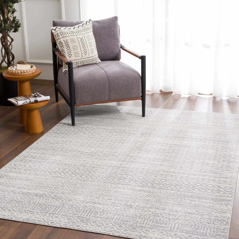 Gravelbourg Washable Area Rug in contemporary modern setting