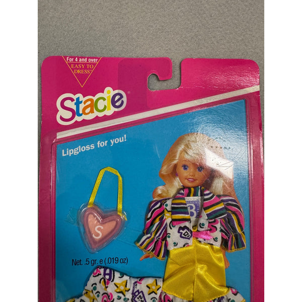 Stacie Party Favorites Fashions Lipgloss Outfit Doll Set Mattel 1994 NWB