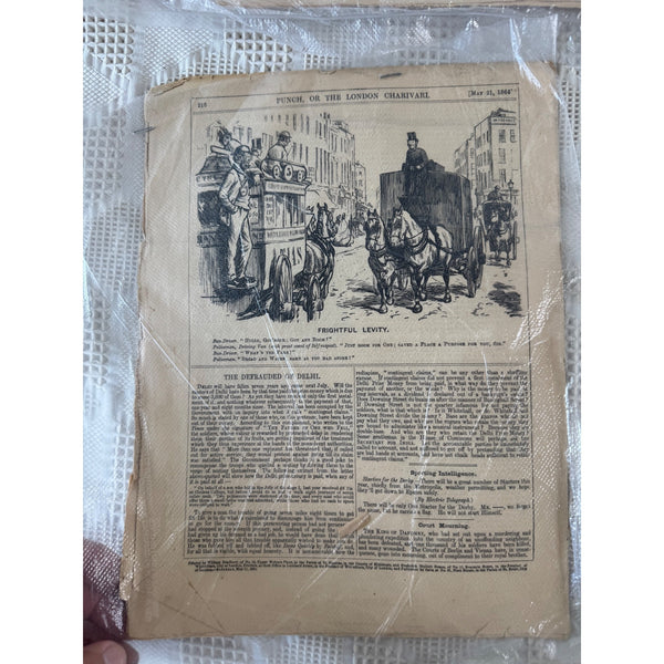 Set of 8 Vintage Punch Weekly Satire Magazines British Collectible Ephemera