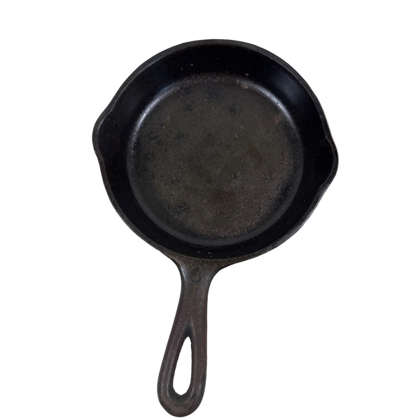 Wagner Ware Cast Iron Skillet No 3 1053L Vintage c1940s Frying Pan Made In USA