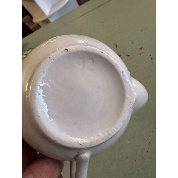 Vintage 1930s English Pap Boat Invalid Feeder