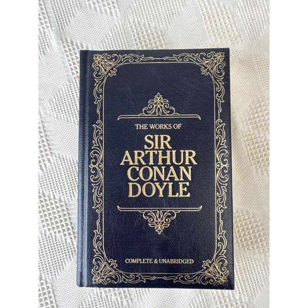 The Works of Sir Arthur Conan Doyle Bonded Leather 1984 Complete & Unabridged